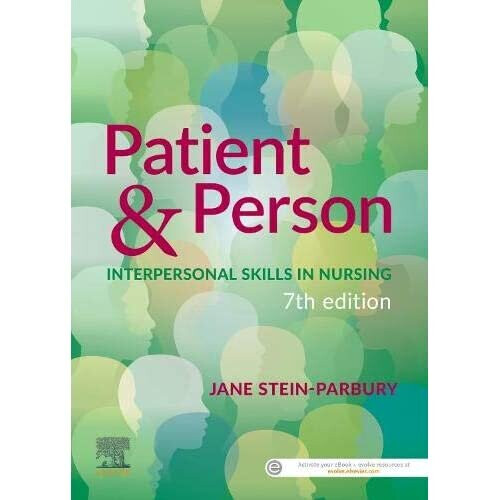 Patient & Person - Stein-Parbury, Jane - Paperback / sof -16/04/2021