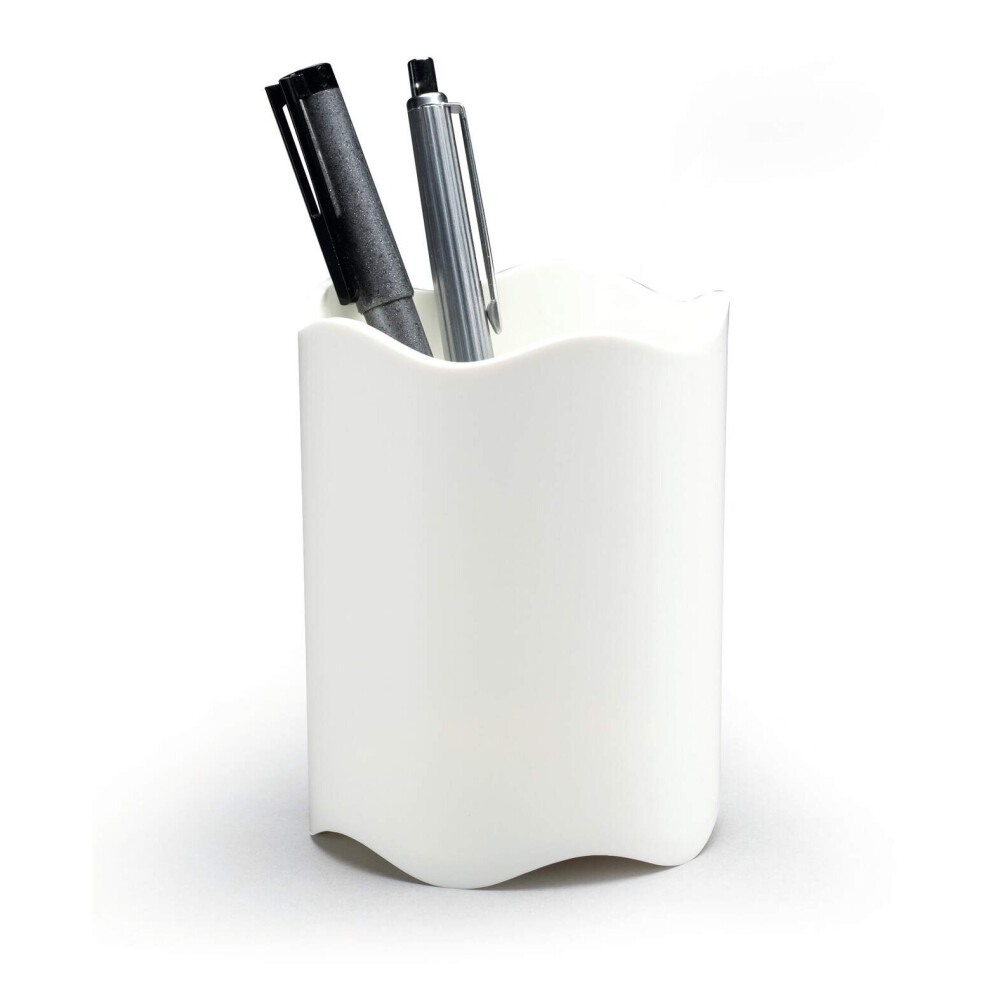 Photos - Other Furniture Durable Trend Pen Cup, White, Pack of 1 1701235010 