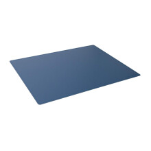 Durable Desk Mat PP with Contoured Edges 53 x 40cm, Dark Blue, Pack of 1