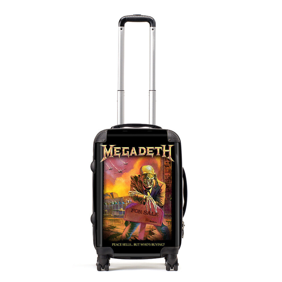 (The Mile High Carry On) Rocksax Megadeth Travel Backpack Luggage - Peace Sells