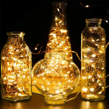 (Warm White Light, 50 Led Lights String) String Fairy Lights