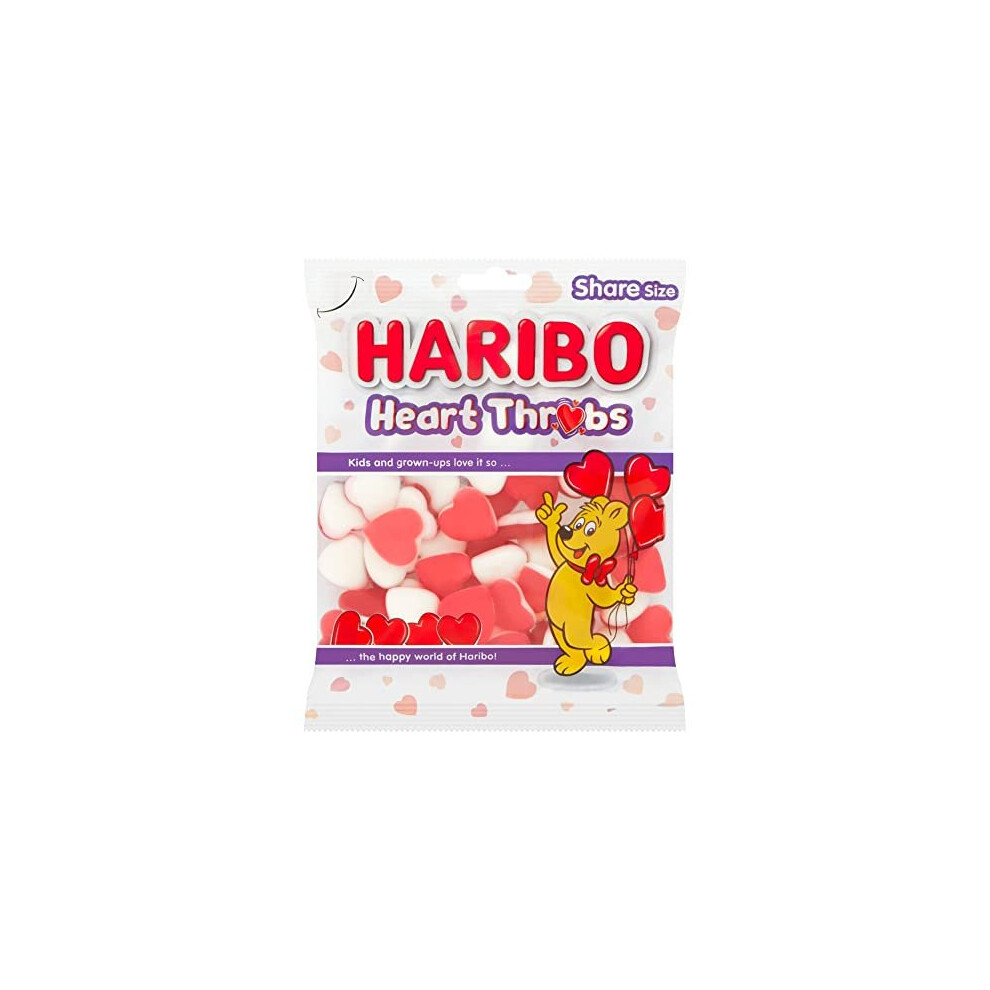 Heart Throbs Sweets Sharing Bag 160g