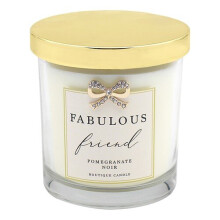 Boutique Jar Candle with Encrusted Bow Embellishment - Friend