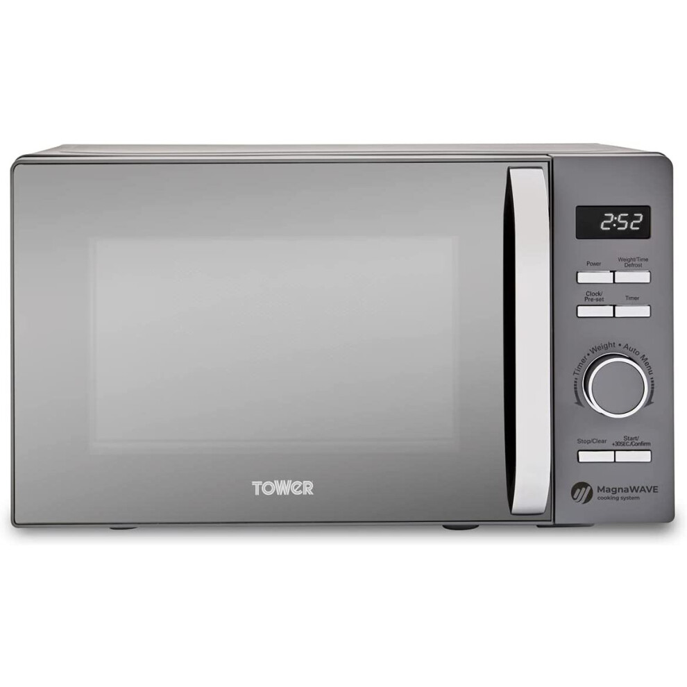 Tower T24039GRY Renaissance 20L 800w Digital Microwave Grey