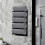Direct Online Houseware Modern Wall Mounted Towel Holder in Black 3