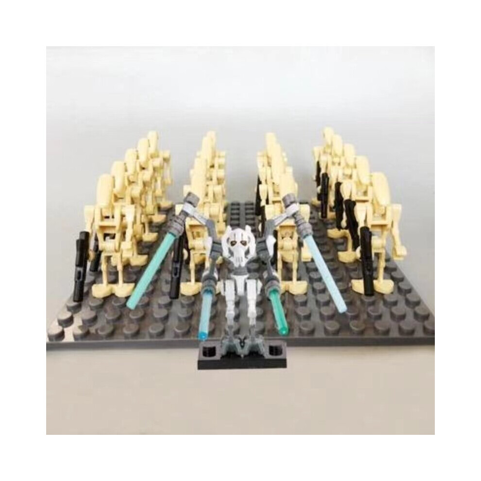 Xurikcoo (Battle Droids Q (21Pcs)) Star Wars Clone Troopers Minifigures Gift Fit Lego