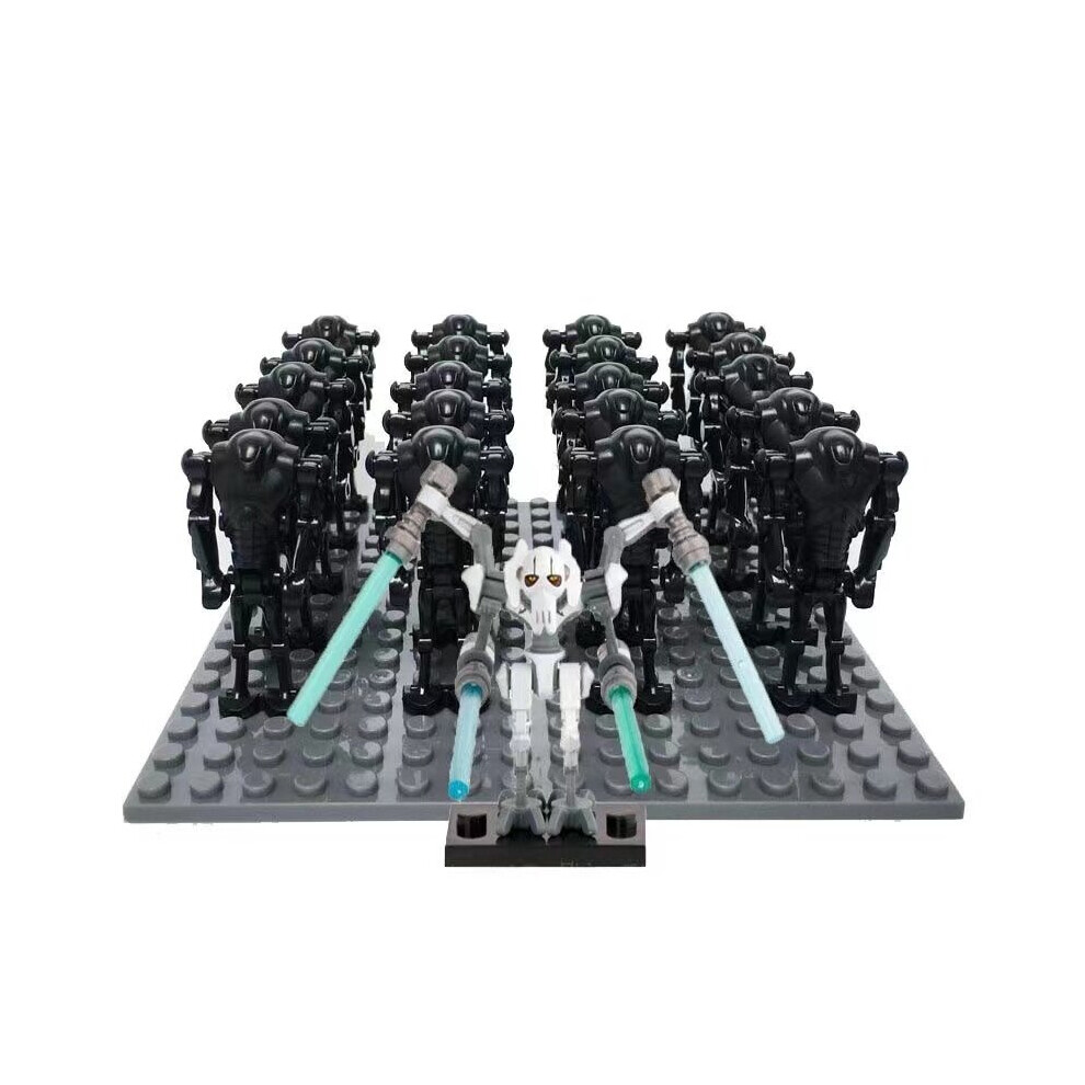Xurikcoo (Battle Droids O (21Pcs)) Star Wars Clone Troopers Minifigures Gift Fit Lego