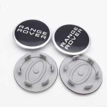 4 X Gloss Black 63Mm For Range Rover Sport Evoque Wheel Center Caps