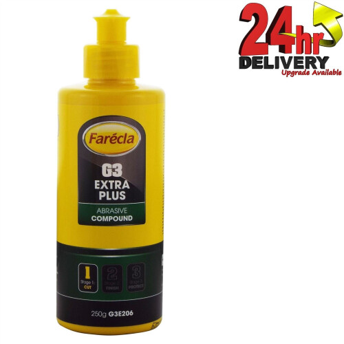 Farecla G3 Extra Plus Abrasive Cutting Compound 250g Bottle