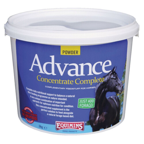 (One Colour, 4kg Tub) Equimins Advance Concentrate Complete Powder 1