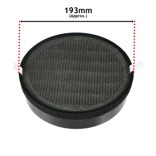 SPARES2GO Filter for Levoit LV-H132 Air Purifier Personal True HEPA LV-132-RF LV132 2
