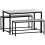 Vida Designs (Grey) Brooklyn Industrial Wooden 4 Seater Dining Set 9