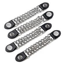 Maxam GFVEXTPL Plain Snap Vest Extender Set - 4 Piece