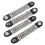 Maxam GFVEXTPL Plain Snap Vest Extender Set - 4 Piece 1