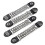 Maxam GFVEXTSK Skull Engraving Vest Extender Set - 4 Piece 1