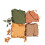 (Camo Shimmer Eyeshadow) Oryza Beauty Eyeshadow Palette - 8g 2
