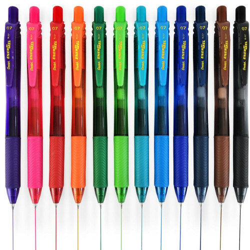 Pentel Flüssig-Tintenroller EnerGel-X BL107, lila 2