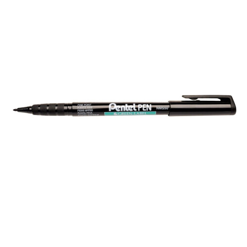 Pentel Pentel NMS50 Permanent Marker Pen - 2mm Fine Nib - Black Ink - Single 1