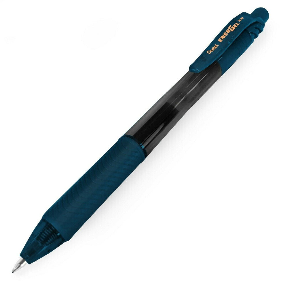 Pentel BL107 EnerGel X Retractable Rollerball Pen - Blue Black (Navy Blue) - Single Pen