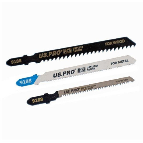 us pro US PRO 14PC Assorted Jigsaw Blade Set For Metal & Wood 9188 1