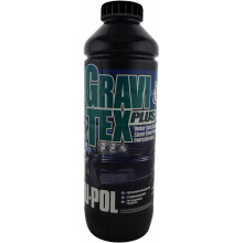 U-Pol GRAVITEX Stone Chip Overpaintable Protection Black 1 Litre Upol