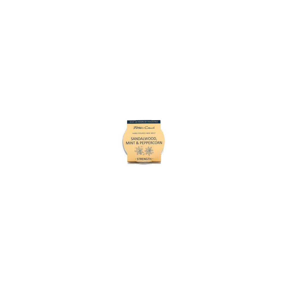 Potters Crouch Wellness Wax Melt - Sandalwood, Mint & Peppercorn