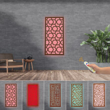(Outside, Hive | Corten) Screens by CORE Led Colour Wall Art Decoration