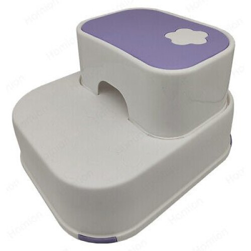 (PURPLE) Kids Non-Slip Step Stool Toilet Training seeat 2