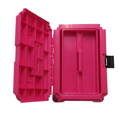 Large Tool Storage Box Pink (Plastic Step Stool Utility Case) 2