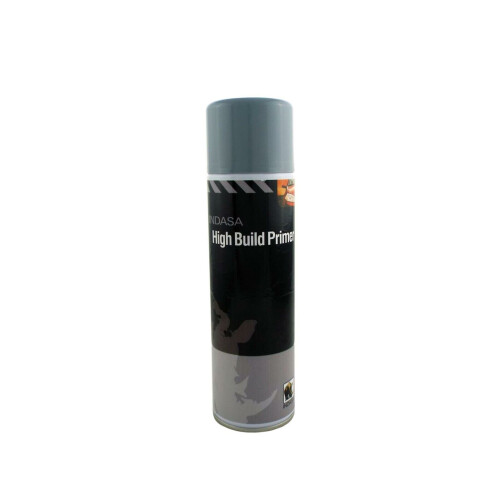 Indasa Grey High Build Acrylic Based Primer 500ml Aerosol - Excellent Adhesion