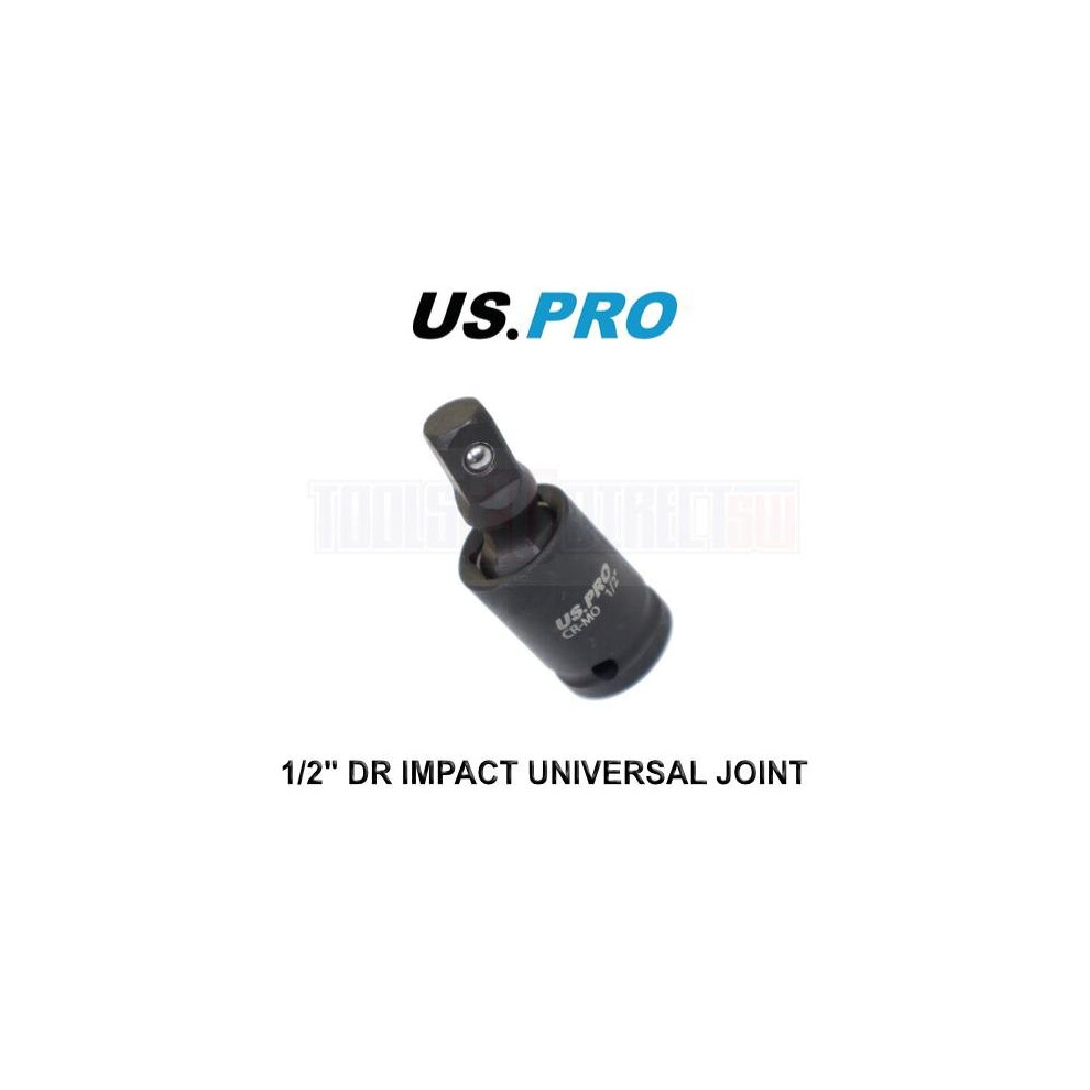 Us Pro Tools 1/2" Dr Impact Universal Wobble Joint For Sockets Wrenches 3980