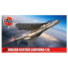 Airfix A04054A English Electric Lightning 1:72 Scale Model Kit – Unassembled, Requires Assembly & Painting, Paints & Adhesives Not Supplied