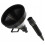 UNIVERSAL PLASTIC FUEL FUNNEL WITH A STRAINER AND A FLEXIBLE TIP BLACK 2