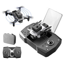 (White) Ky912 Mini Drone Wifi Fpv With 4k Dual Hd Camera Remote Control Toys Gifts