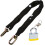SPARES2GO Security Chain & Padlock Heavy Duty Hardened Steel with Nylon Cover (8mm / 3ft) 1