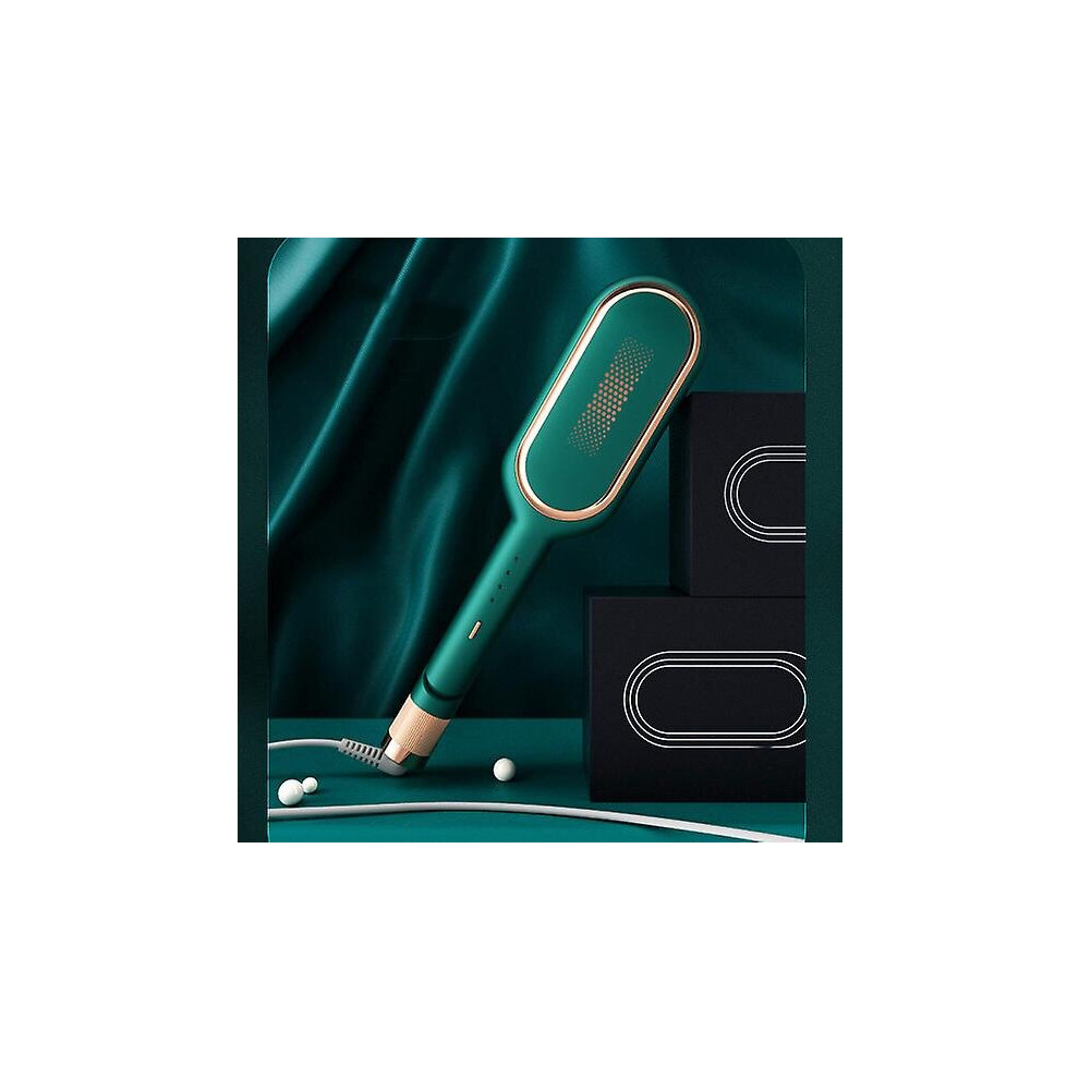Green (Green) Hair Curling Iron Tourmaline Ceramics Hair Curler 32Mm Hair Styling Tool