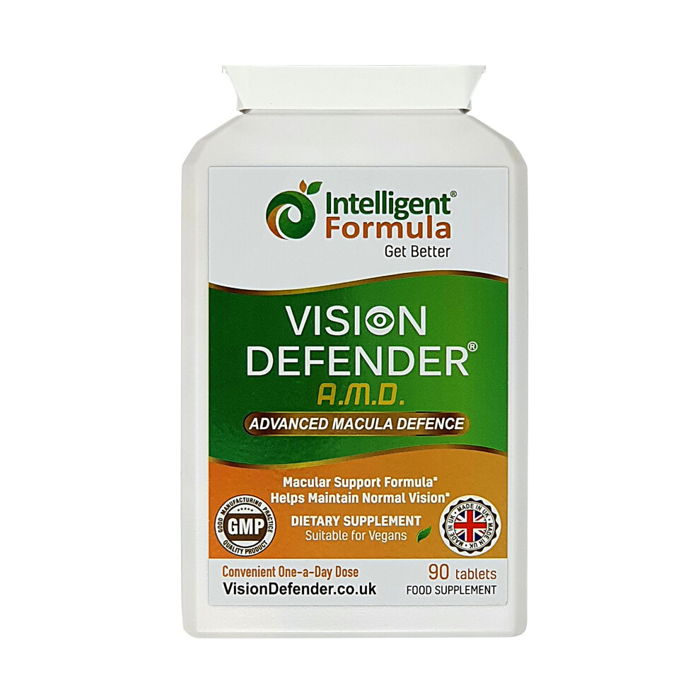 Vision Defender AMD Macular Degeneration Supplements - 90 Tablets