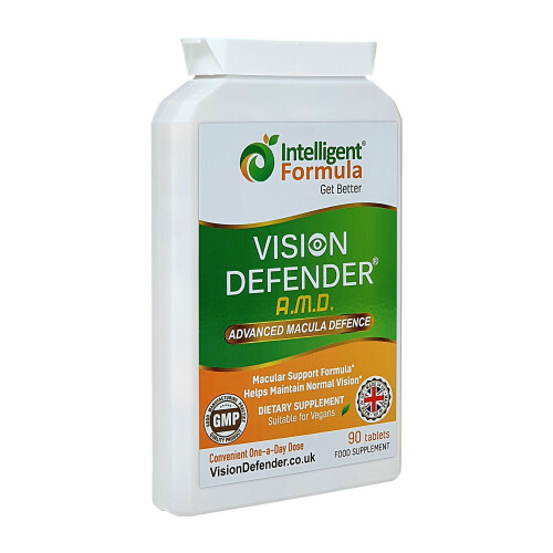 Vision Defender AMD Macular Degeneration Supplements - 90 Tablets 1