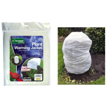 Large Plant Warming Jacket Frost Fleece Protection Cover 125cm x 80cm