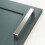160mm Brushed Nickel Square D Handle Kitchen Cabinet 3