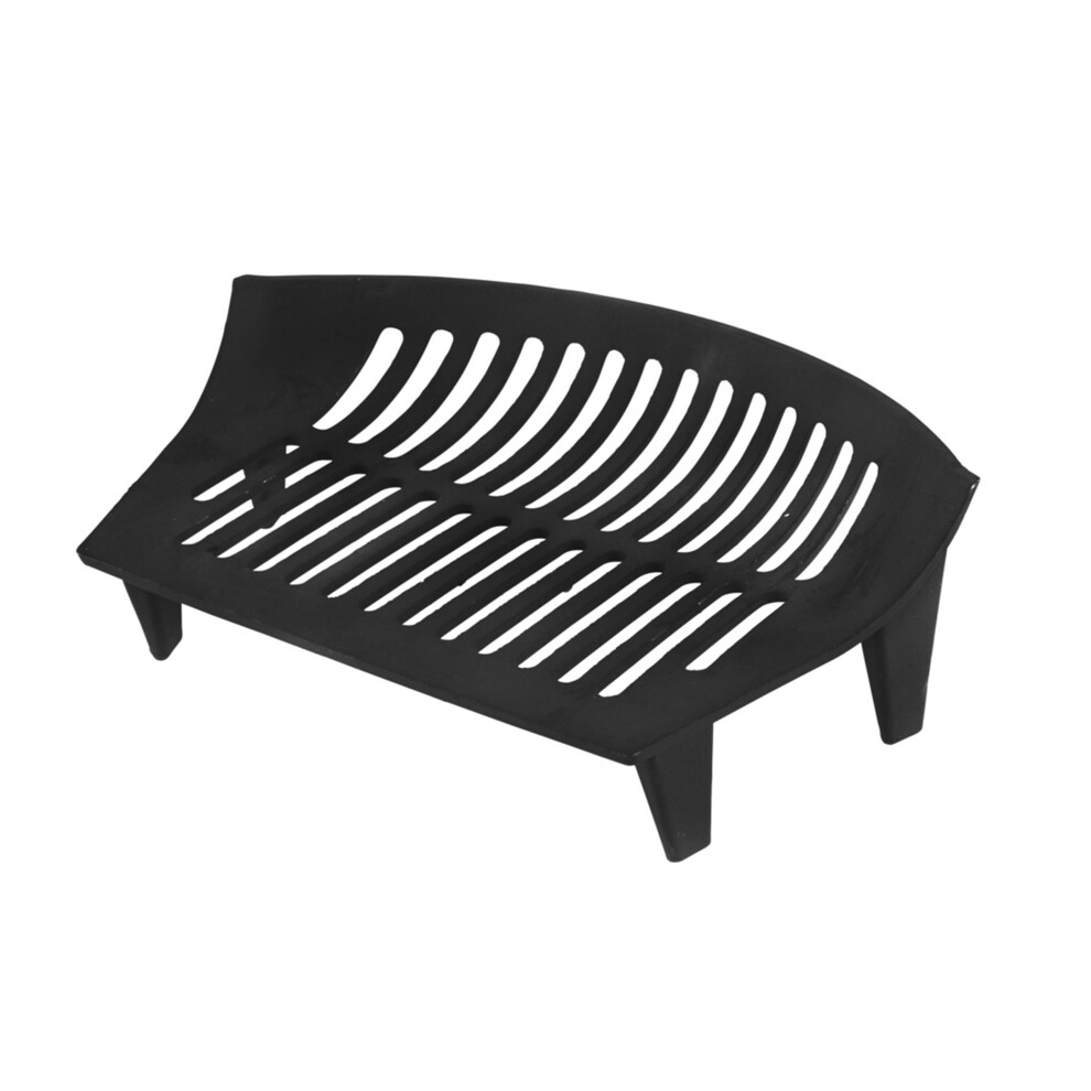 Cast Iron Fire Grate For 16 Inch Opening Heavy Duty Fireplace Rack