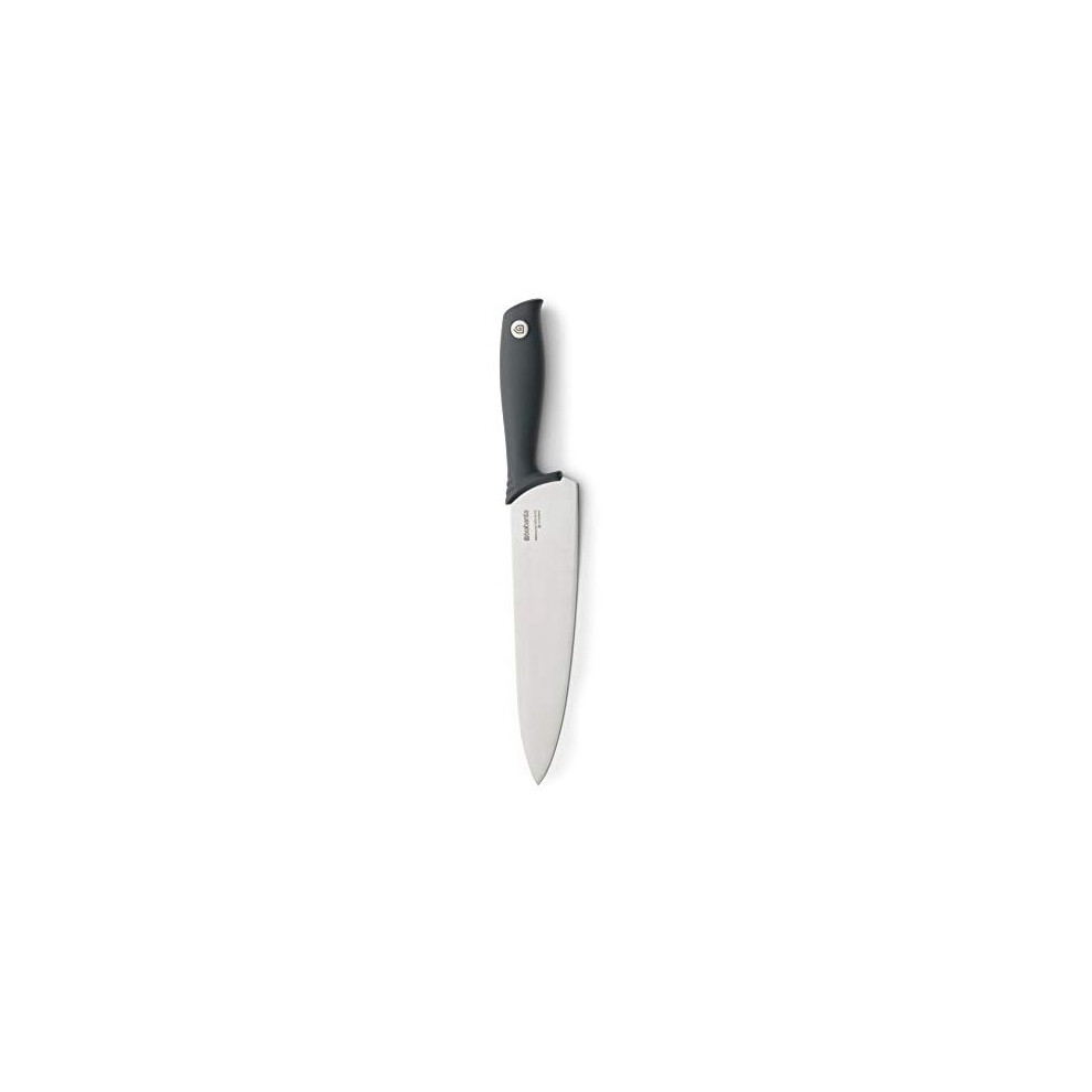 Brabantia 120640 Tasty+ Chef's Knife, Dark Grey