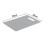 Gitany Plastic Small Chopping Board, Kitchen Cutting Board, Grey, Set of 6 2