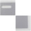 Gitany Plastic Small Chopping Board, Kitchen Cutting Board, Grey, Set of 6 3