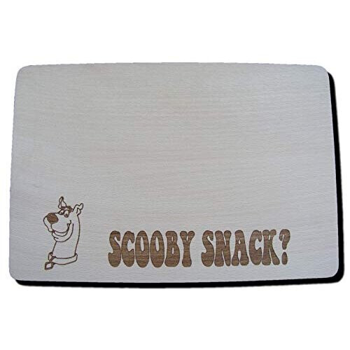 Fastcraft Scooby Doo Snacks Chopping Cutting Cheese Board Place Mat Gift Present