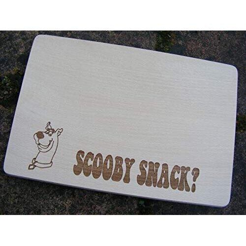 Fastcraft Scooby Doo Snacks Chopping Cutting Cheese Board Place Mat Gift Present 1