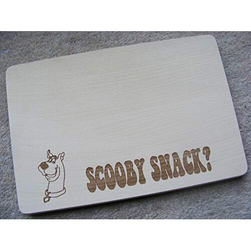 Fastcraft Scooby Doo Snacks Chopping Cutting Cheese Board Place Mat Gift Present 2