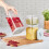 Storage Jars for Food Stackable Clear Storage Containers Set of 3 2