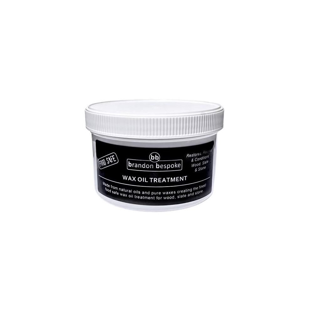 Wax Finishing Treatment (Food Safe) - Chopping Board Wax - 350Ml - Wax Oil Treatment - Brandon Bespoke - For Wood Slate & Stone 738435646301
