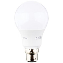OSRAM LED STAR CLASSIC A / LED lamp, classic bulb shape, with bayonet base: B22d, 9.50 W, 220?240 V, 60 W frosted, 2700 K, 1pack